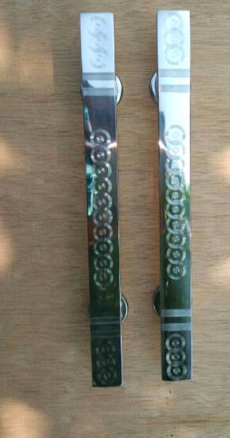 Handle Pintu Kupu Tarung Minimalis Door Pull Stainless 33 Cm Kotak Box Grafir Pipih Signature