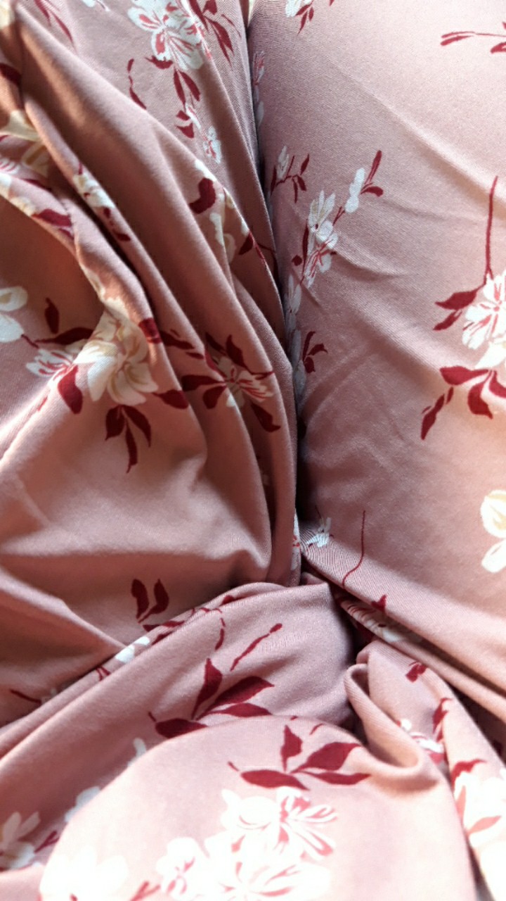 Couple Batik Family • Gamis Kombinasi Velvet Merah • Couple Keluarga • Kebaya