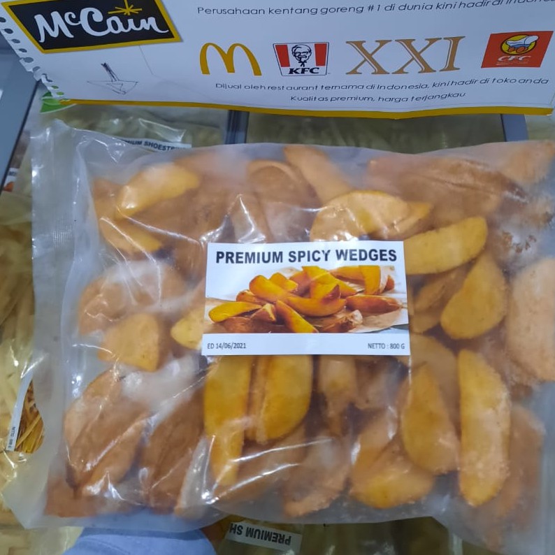 

MC CAIN Premium Spicy Wedges 800gr
