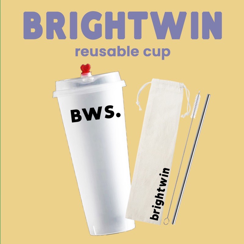 BRIGHTWIN REUSABLE CUP
