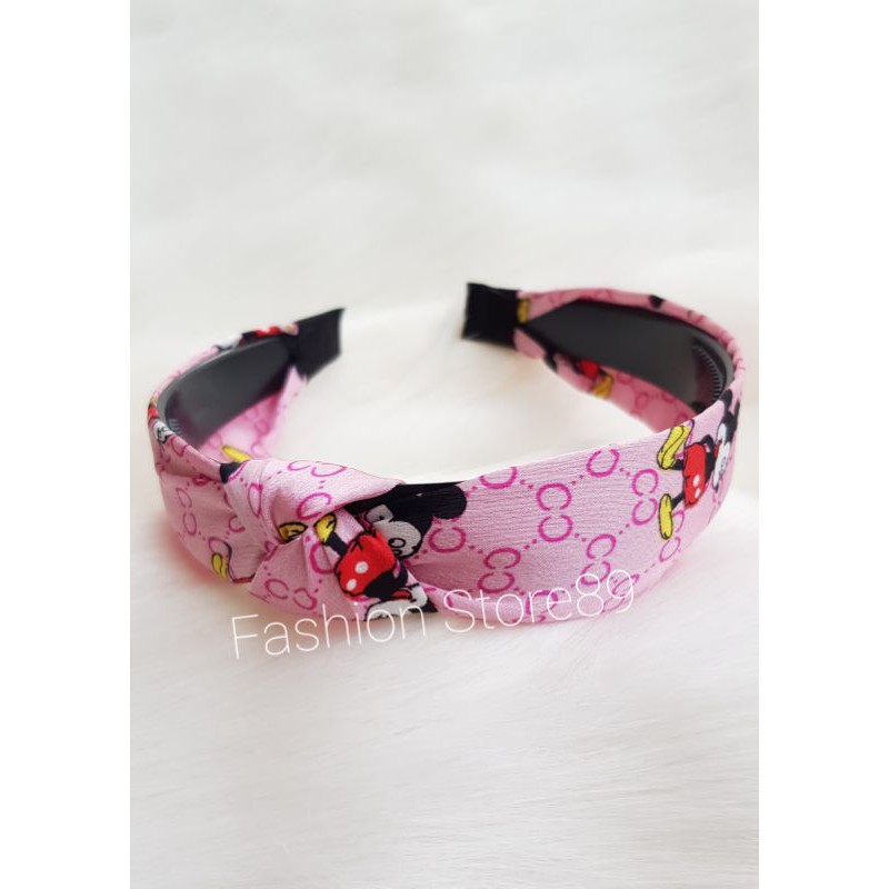 Ready Bando impor Bandana Mickey mouse fashion impor bando mickey import