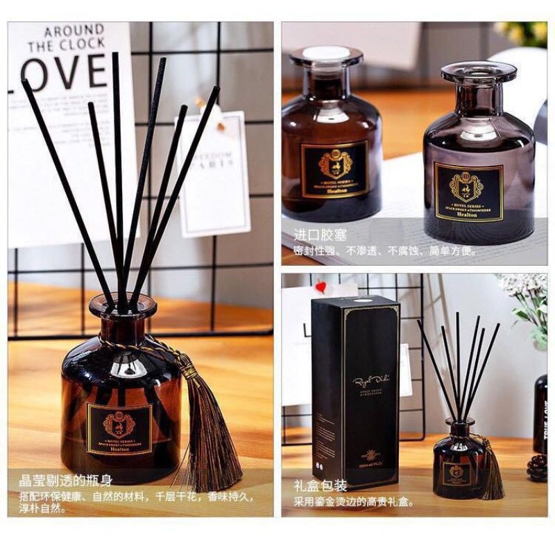 REED DIFFUSER AROMA PARFUM PENGHARUM RUANGAN AROMATHERAPY ESSENTIAL OIL LEMON SANDALWOOD ROYAL