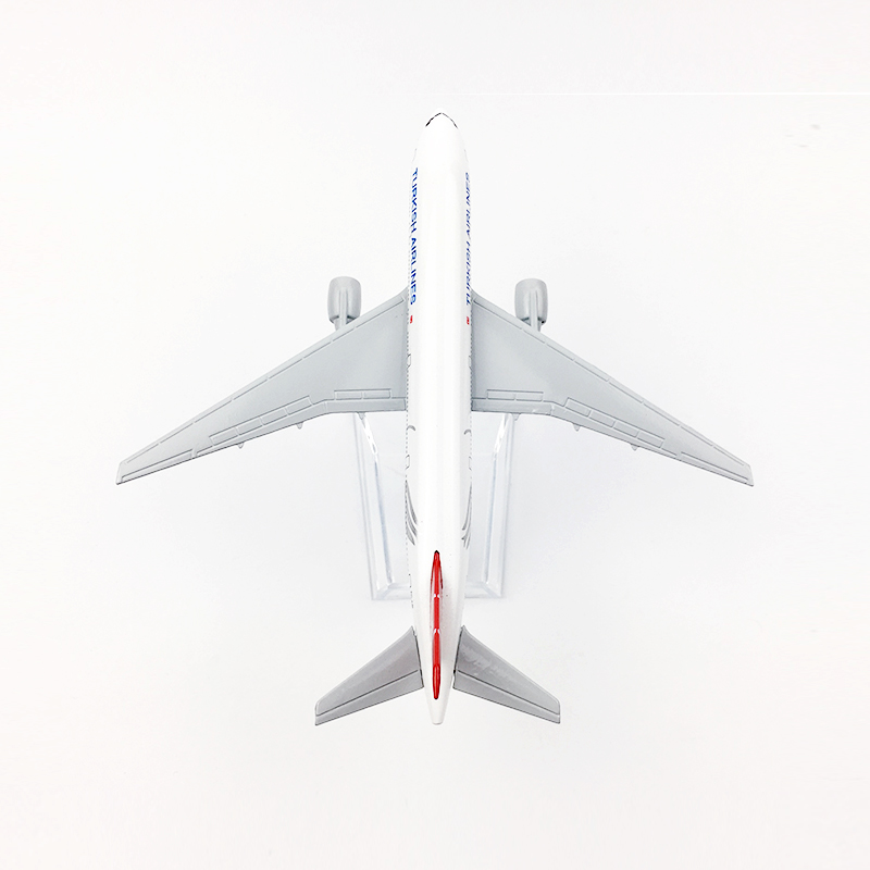 Model Pesawat Terbang Turki Boeing 777 B777 Model Metal Die-cast 16CM / 20CM