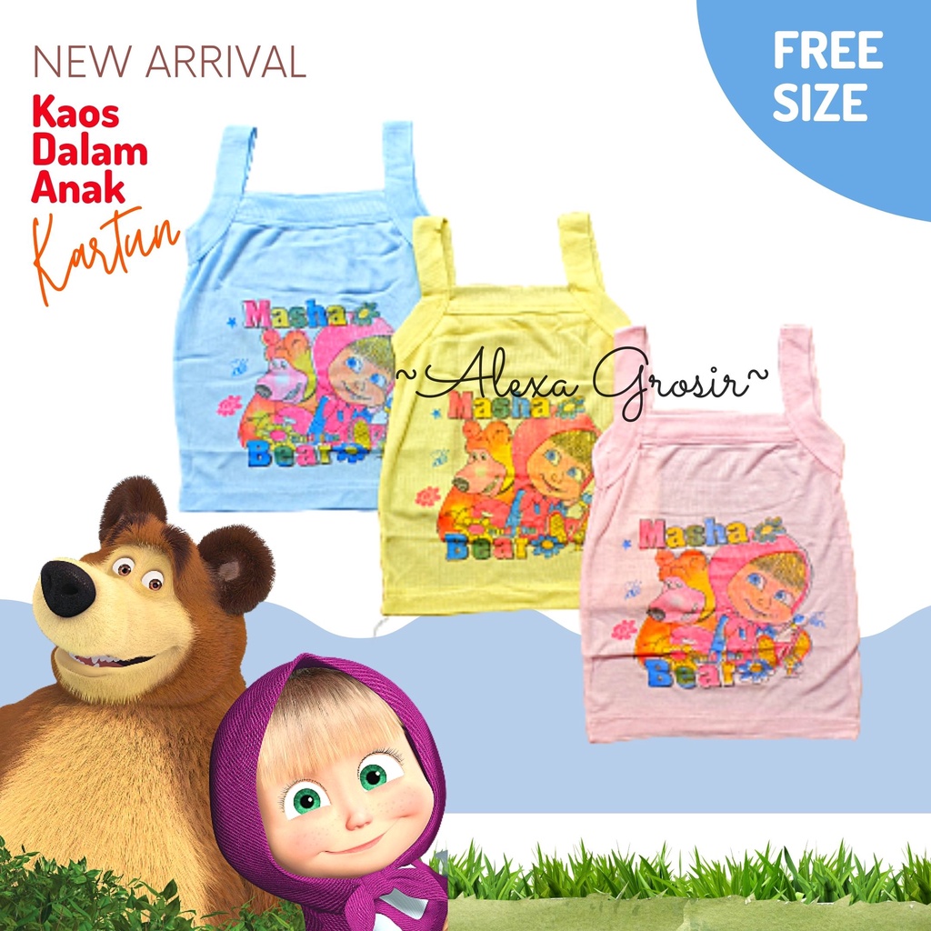 SINGLET ANAK KARAKTER MB-ALEXA