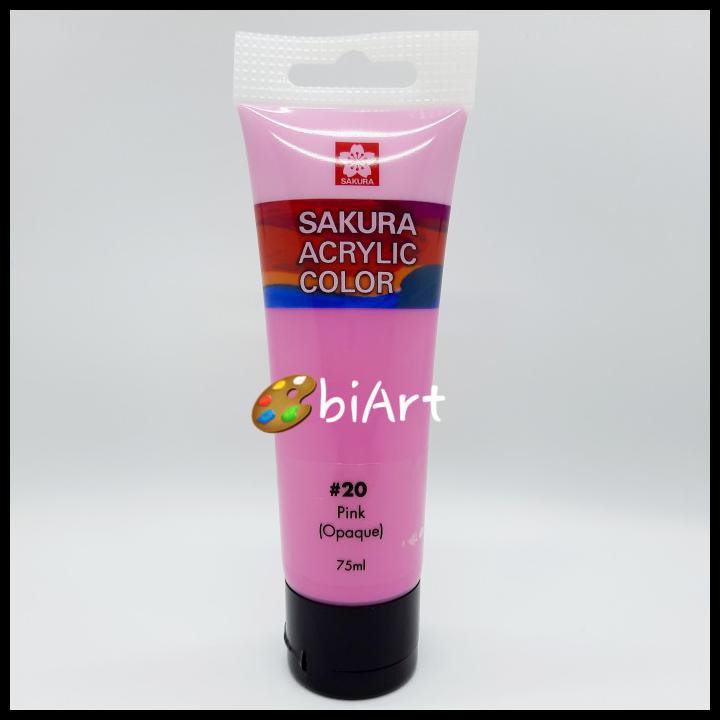

Promo Cat Akrilik Sakura Acrylic Color 75 Ml Pink