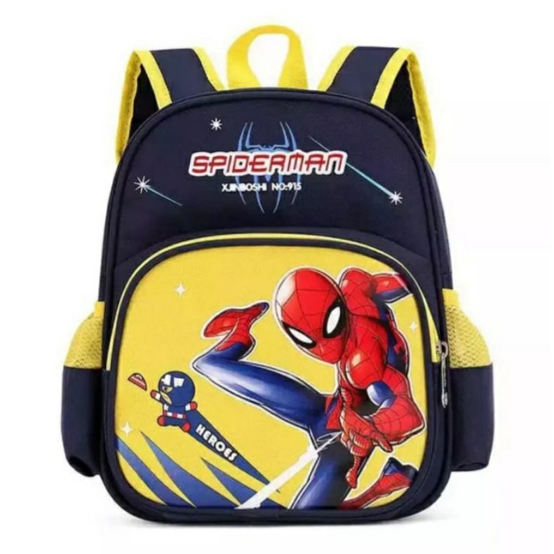 dem_sare / DS1127 SPIDERMAN Tas Ransel Anak Sekolah Laki - Laki TK SD Paud Karakter Tas Ransel Anak Sekolah Backpack Mini Motif