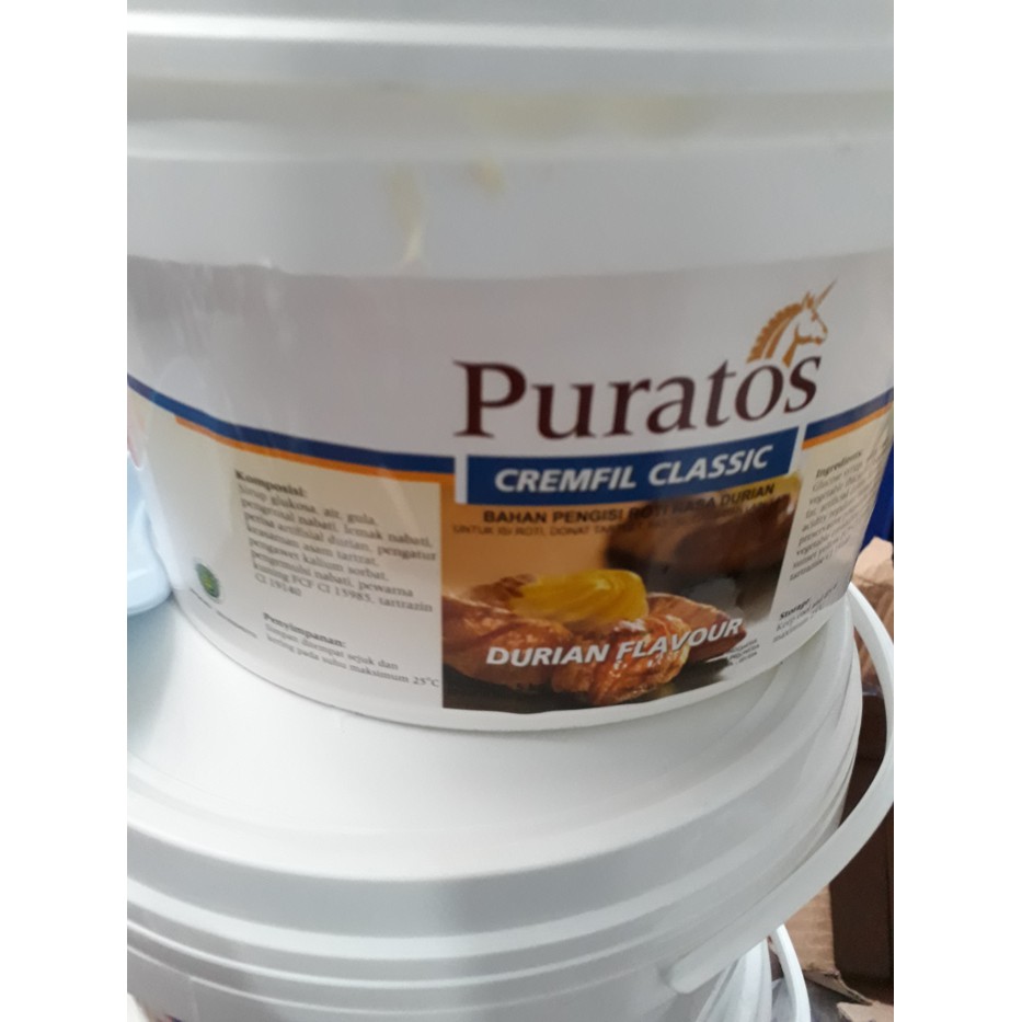 

CREMFILL DURIAN PURATOS 500gr