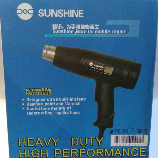 BLOWER TANGAN SUNSHINE RS - 1800D DIGITAL