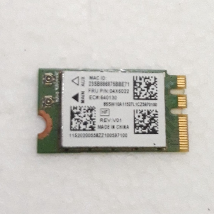 Wireless Wificard Wifi Card Laptop Lenovo 300s-11ibr 300 11 ibr