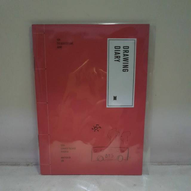 [BOOKED] Drawing Diary Jin