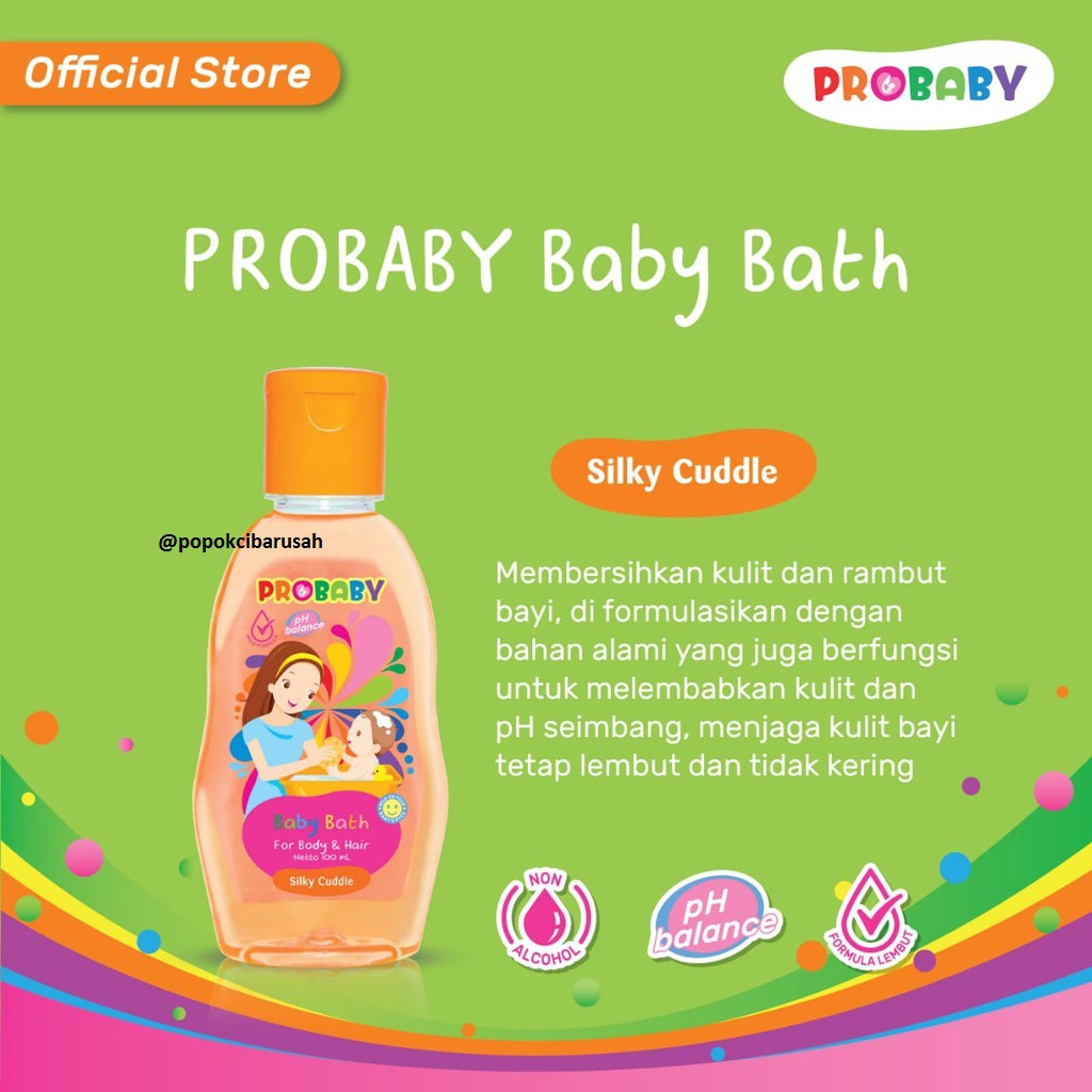 ProBaby Baby Bath 100ML/popokcibarusah