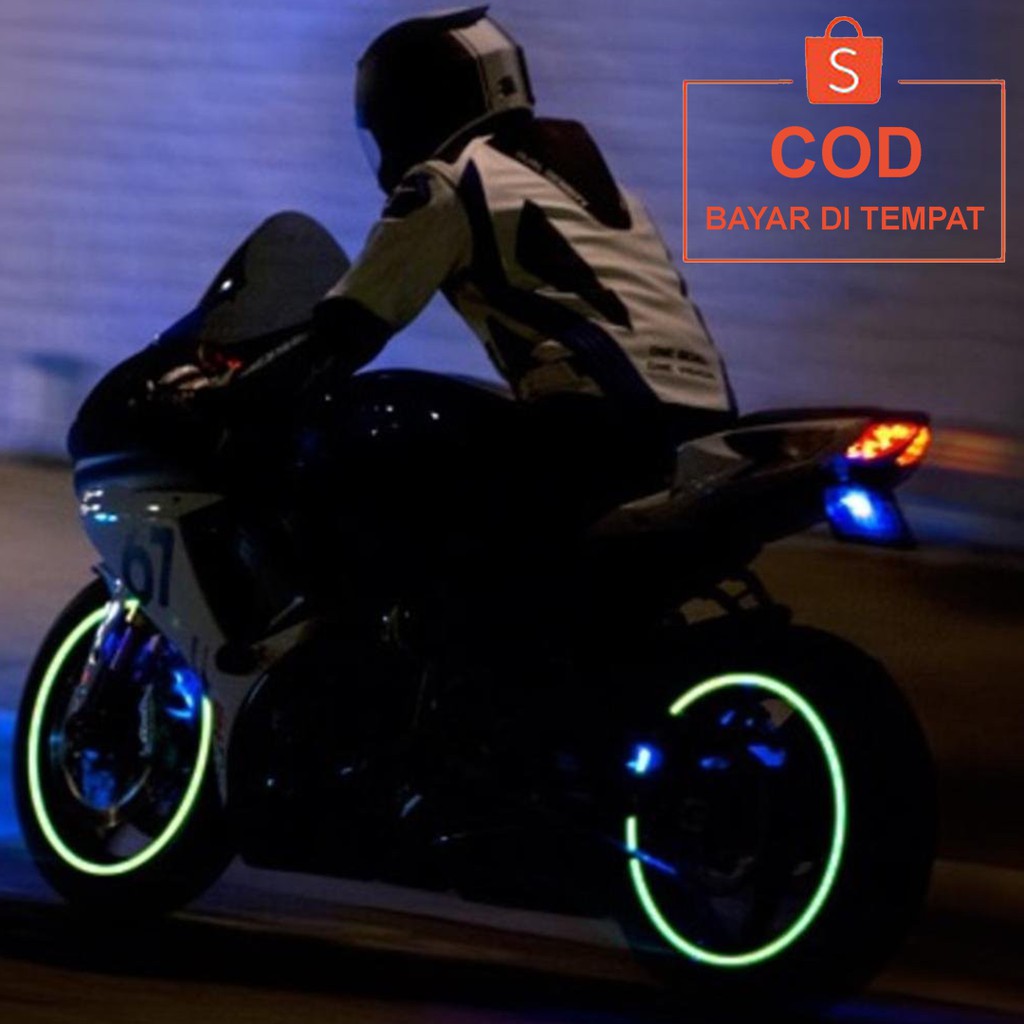 ✅COD TUTUP PENTIL LED BAN NYALA / LAMPU LED RODA BAN VARIASI SPAREPART AKSESORIS SEPEDA MOTOR MOBIL