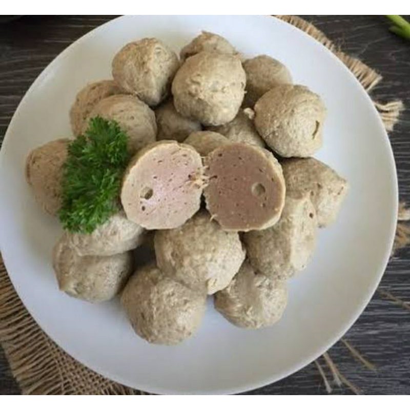 Jual Bakso Daging Kombinasi Ayam Dan Sapi Isi 10pcs Shopee Indonesia