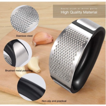 ALAT PENGGERUS BAWANG PENCACAH STAINLESS STEEL GARLIC RICER PRESS PRES IMPORT MURAH CHOPPER
