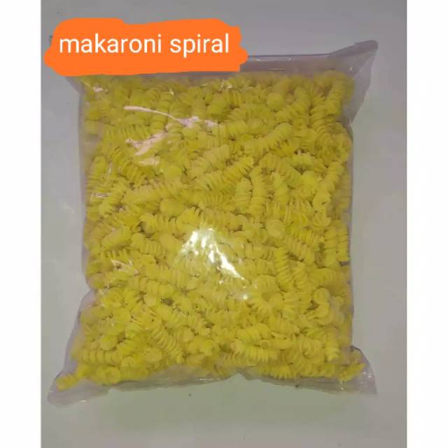 

Makaroni mentah spiral / uril mahkota 1kg