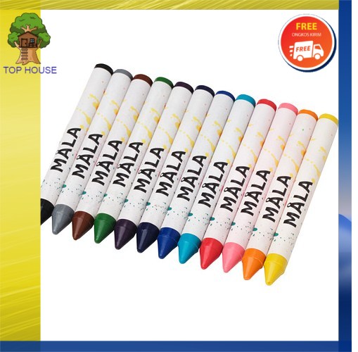 

Ikea MÅLAAlat Gambar Anak Crayon Crayon lilin Alat Menggambar Anak