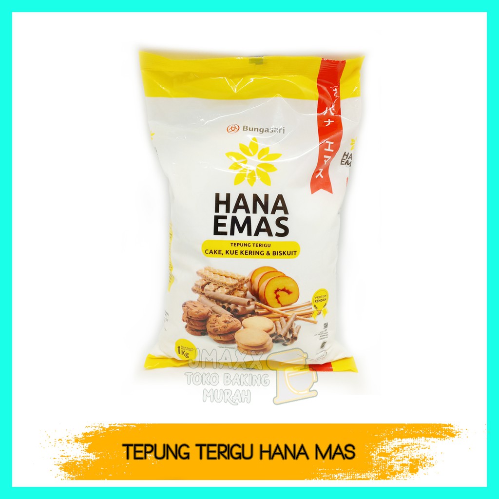 

TEPUNG TERIGU HANA EMAS 1KG