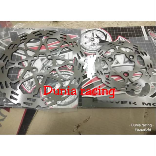 Piringan cakram Satria Fu depan belakang