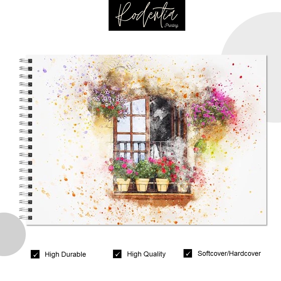 

Sketch Book Buku Sketsa Kertas Tebal 200/150/100 Gsm Ukuran A4 Isi 50 - 15 Lembar Kualitas Premium Softcover Jilid Spiral Samping Kode S11 - S19