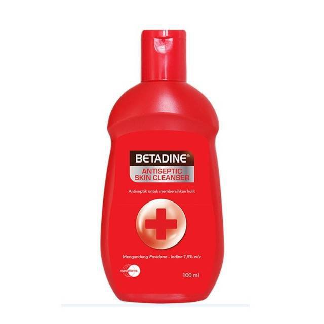 Betadine sabun cair antiseptik (kemasan 100 ml)