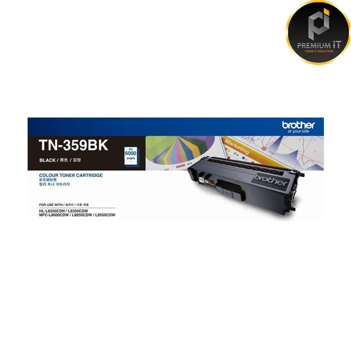 Toner Brother TN-359BK (HL-L8250CDN/L8350CDW/MFC-L8850CDW)