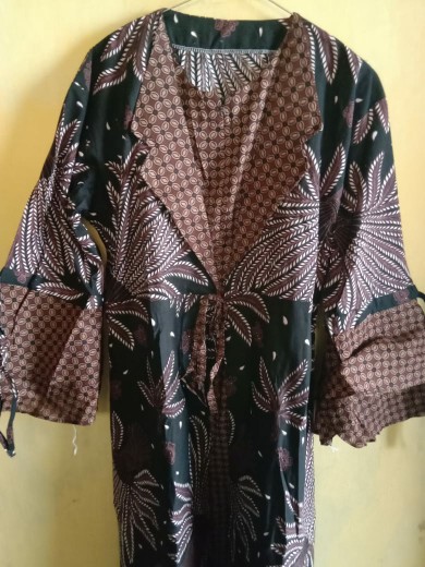 Maura Couple - Sania Ruffle Batik Couple Ori Ndoro Jowi Dnt Garansi Termurah