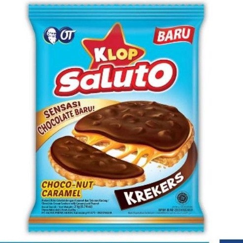 

Klop Saluto Choco-nut caramel 21gr