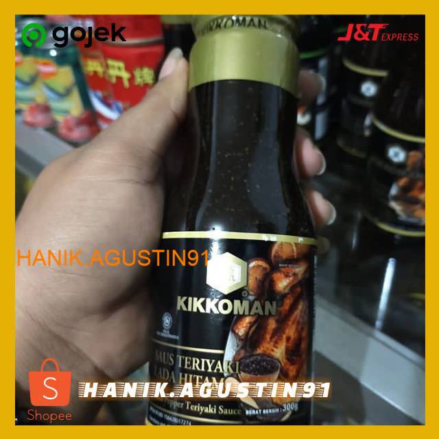

TERMURAH! Kikkoman HALAL 300 gram Lada Hitam