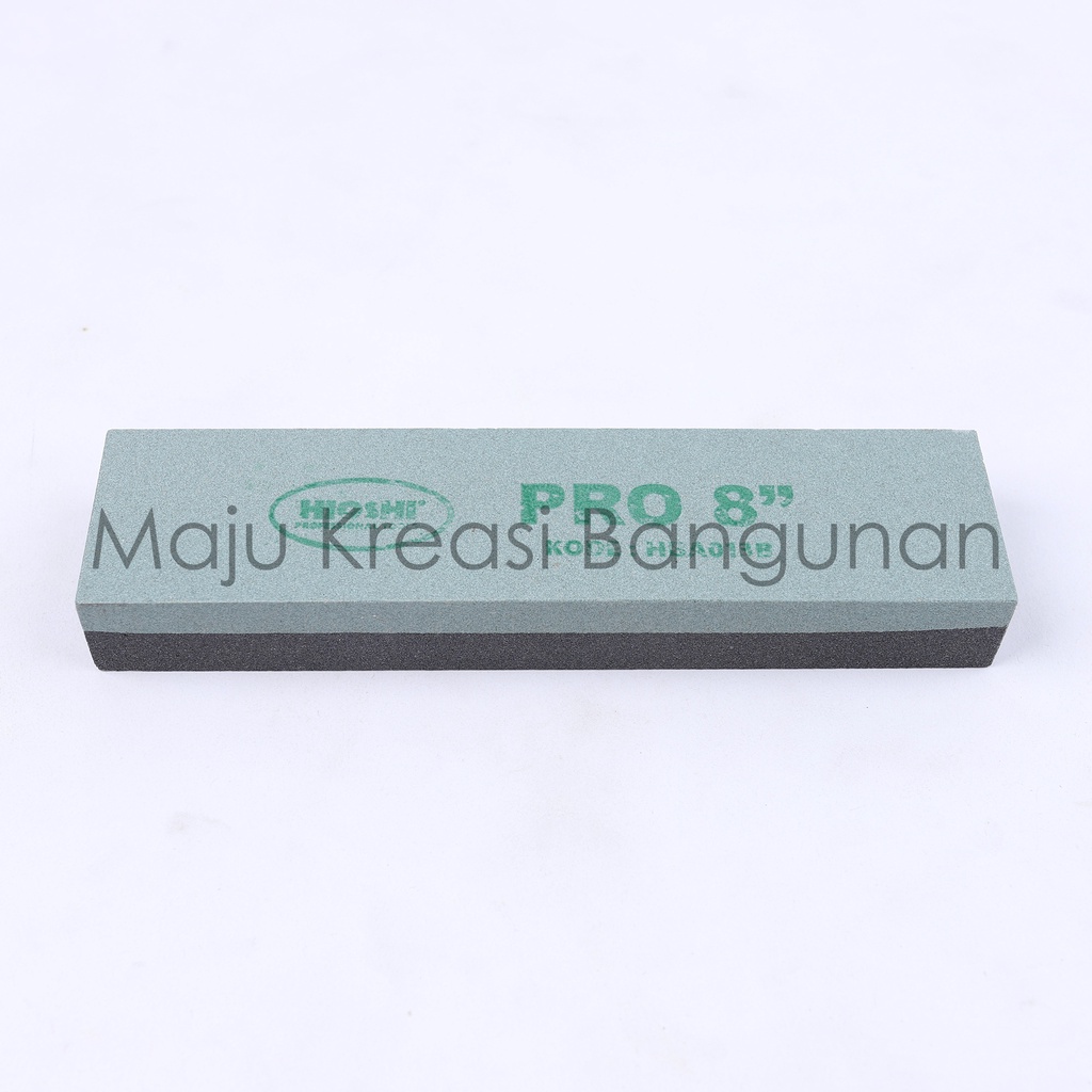 Batu Asah Hioshi Pro 8&quot; Inch Silicone Oxide Sharpening Stone Pengasah Pisau Asahan Baja Golok Gunting Parang YSK 8In In