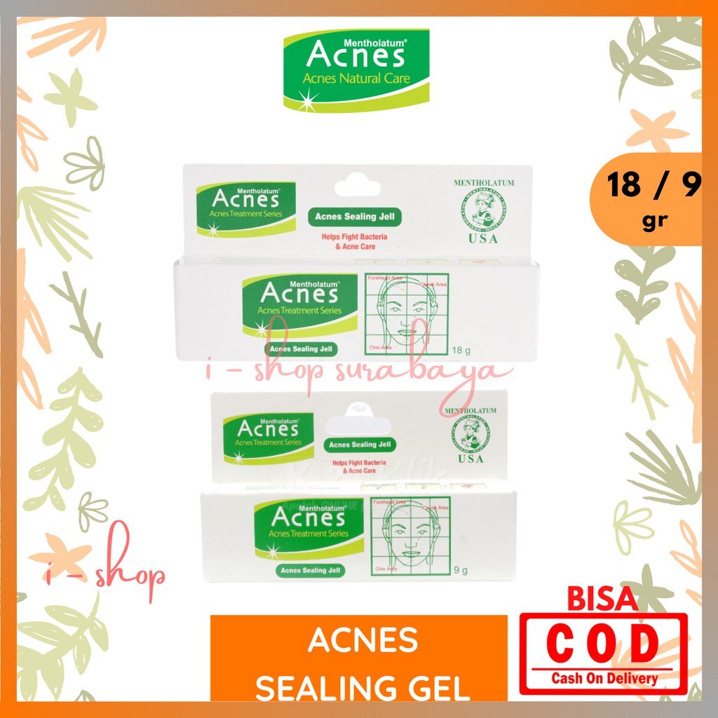 ACNES Sealing Jell 9 & 18 gr / Sealing Gel / Pengering Jerawat / Obat Jerawat / Salep Jerawat / Acne