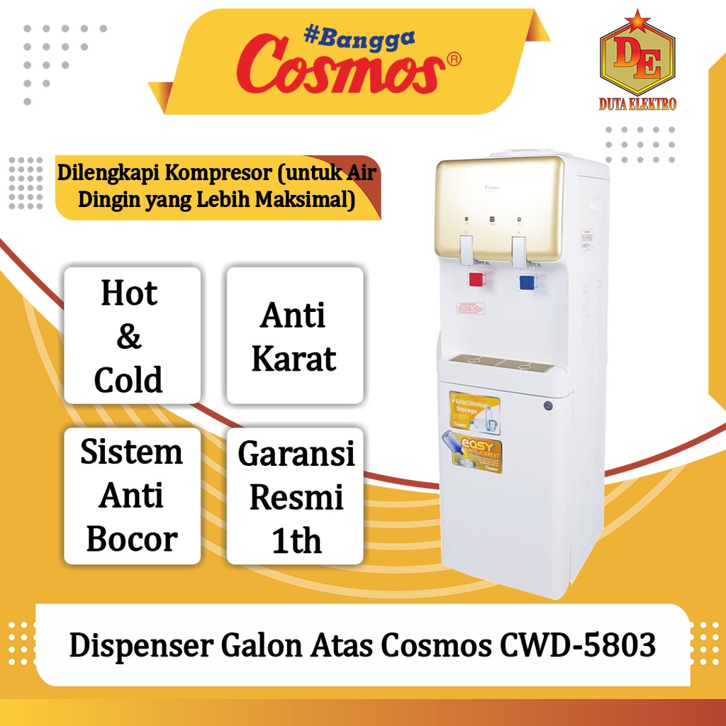 Dispenser Galon Atas Cosmos CWD 5803