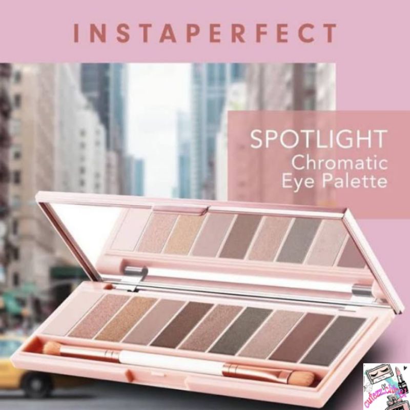 ☃Cutezz_Ching1☃Wardah Instaperfect Spotlight Chromatic Eye Palette 10g