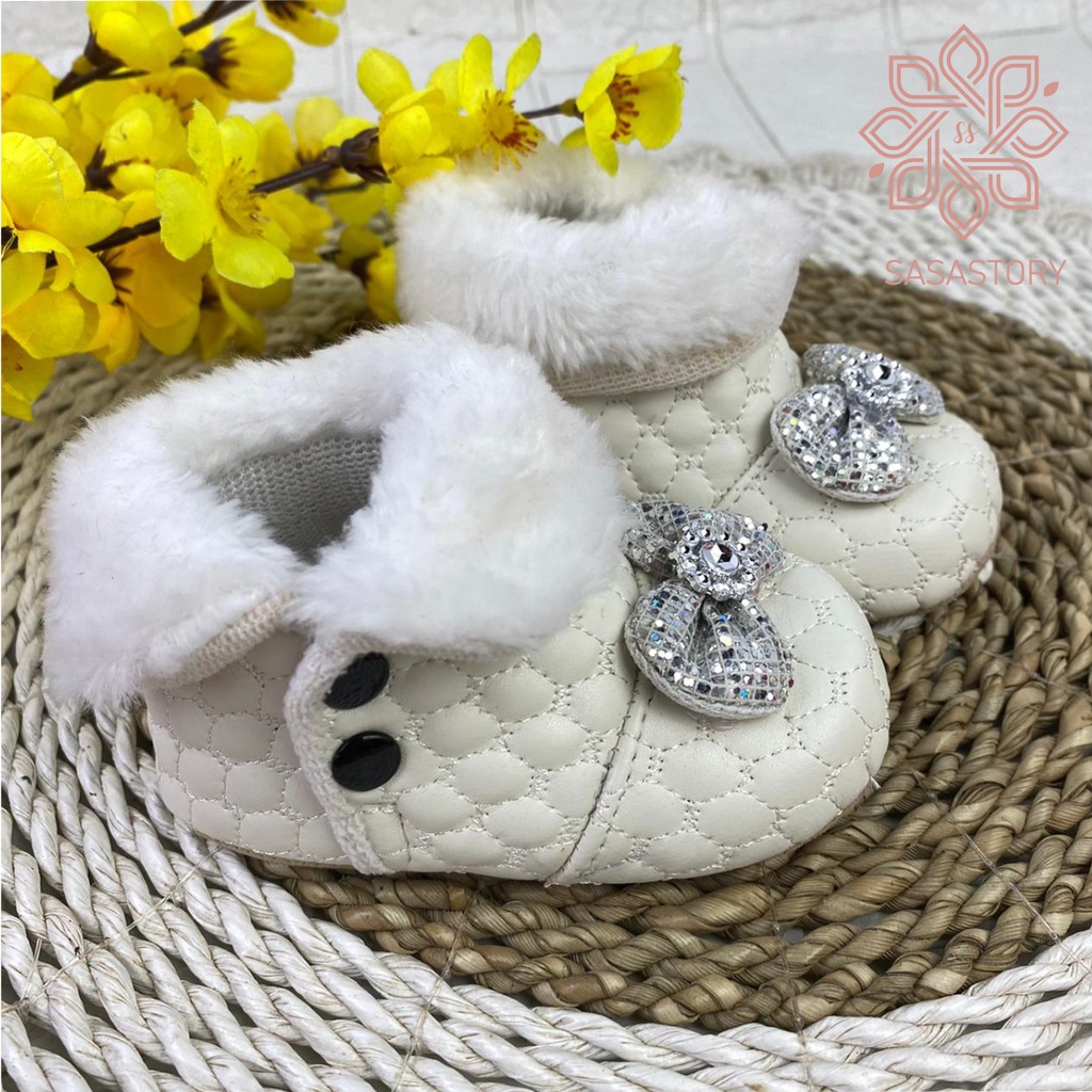 SEPATU BOOT BABY BAYI PREWALKER PEREMPUAN 0-12 BULAN LP02