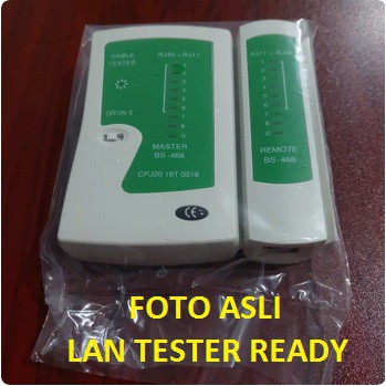 Lan Tester Alat Penguji Kabel Lan RJ45 Telepon Tester Rj11 Lan Tester