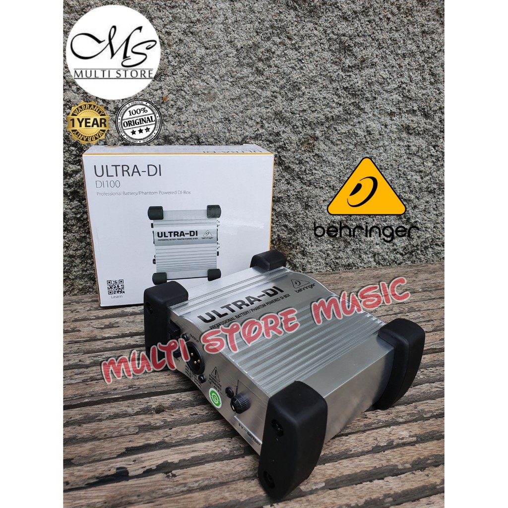 BEHRINGER ULTRA-DI DI100 / DI 100 DIRECT BOX - Behringer DI100 - DI 100 - ORIGINAL