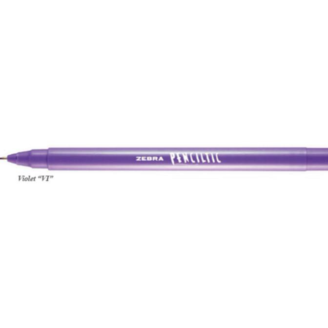 

Termurah Pulpen Zebra Penciltic 0,4 - Warna Violet (Pack 12 Pcs) Offic