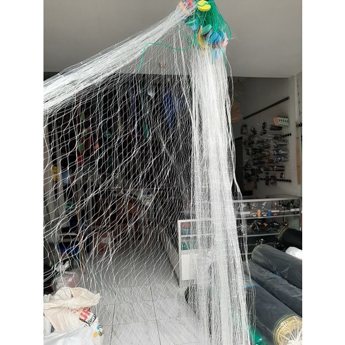 Jaring Ikan Siap Pakai 3 Lapis Panjang 50m Tinggi 2m Jaring Ikan Murah Jaring Gondrong Jaring Ikan B