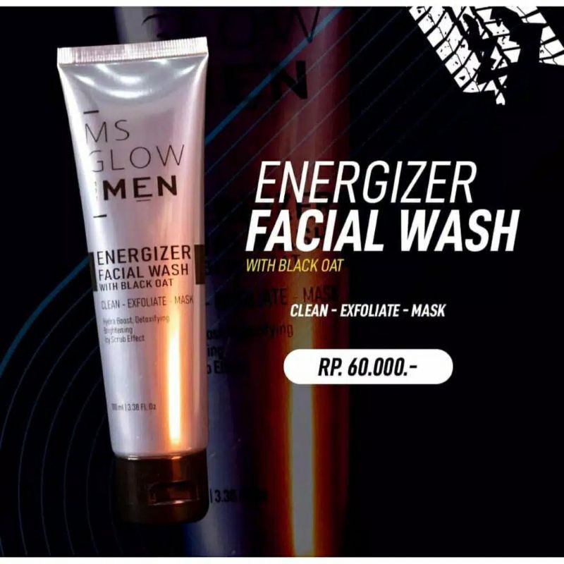 Facialwash Ms Glow Men ( Ecer )