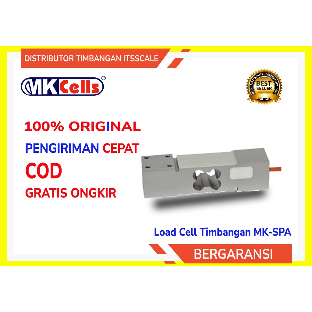 Load Cell Timbangan MK Cell MK-SPA/ Load Cell Kap. 30kg - 200kg
