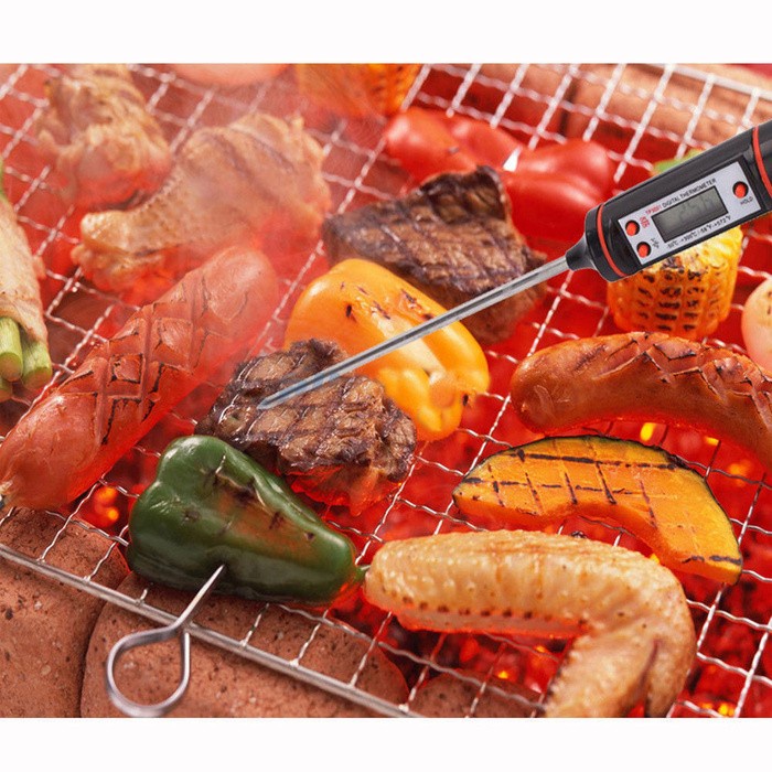 FOOD THERMOMETER / TERMOMETER MAKANAN / THERMOMETER PENGUKUR SUHU MAKANAN FOOD TEMP OVEN GRILL BAKAR