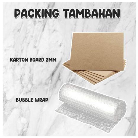 

Extra Packing Tambahan Packing khusus Pengiriman