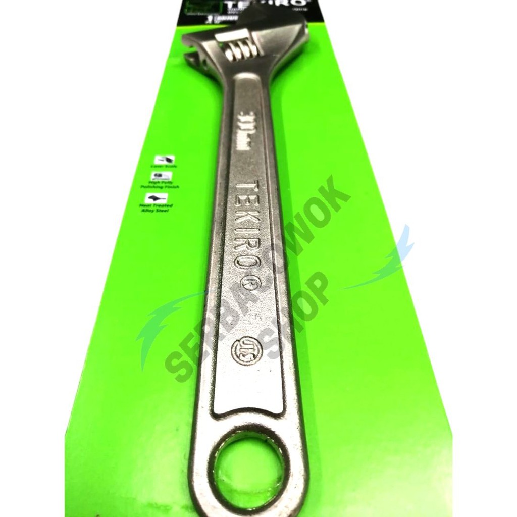 Tekiro Kunci Inggris 8 Inch Adjustable Wrench Kunci Bago 200 Mm Termurah Berkualitas