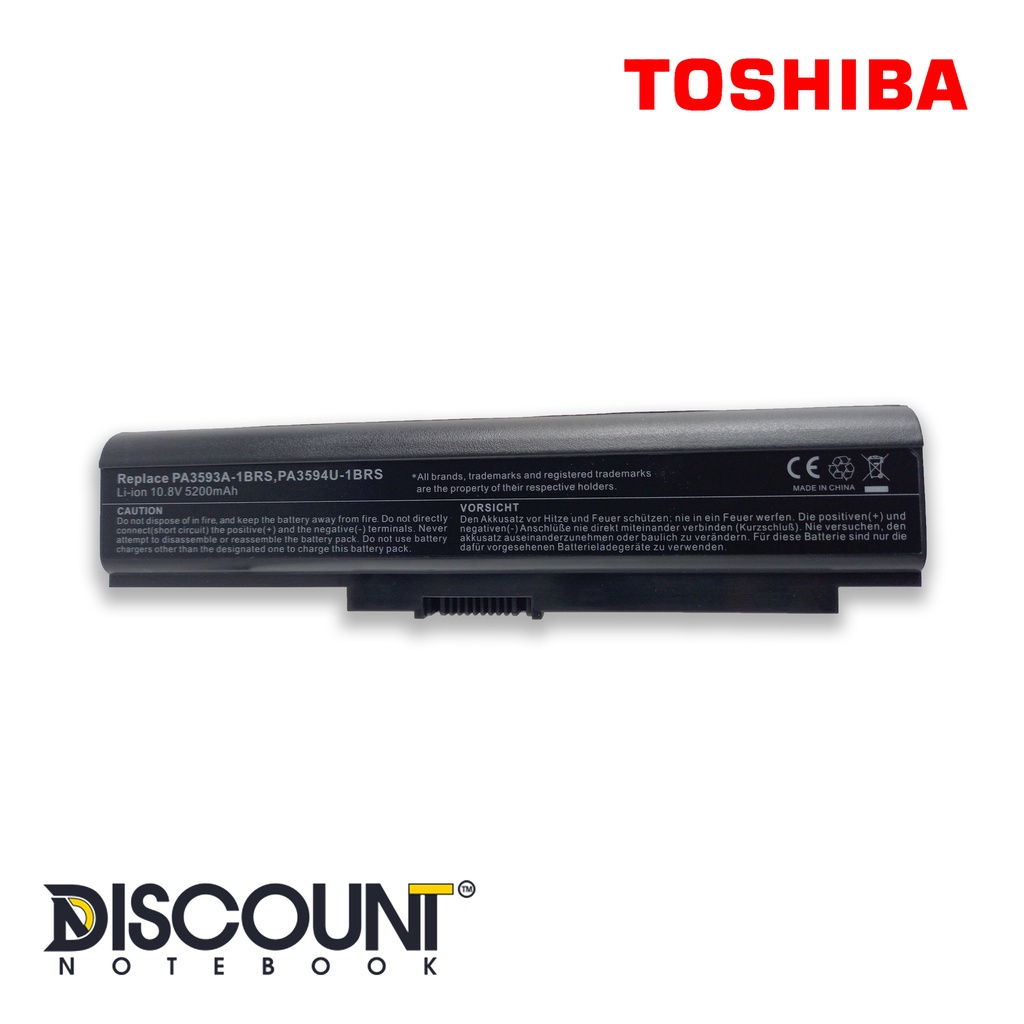 BATTERY LAPTOP TOSHIBA Sat U300, U305, U300D, U305D. Portege M600, Tecra M8 (PA3594U) (6 CELL)