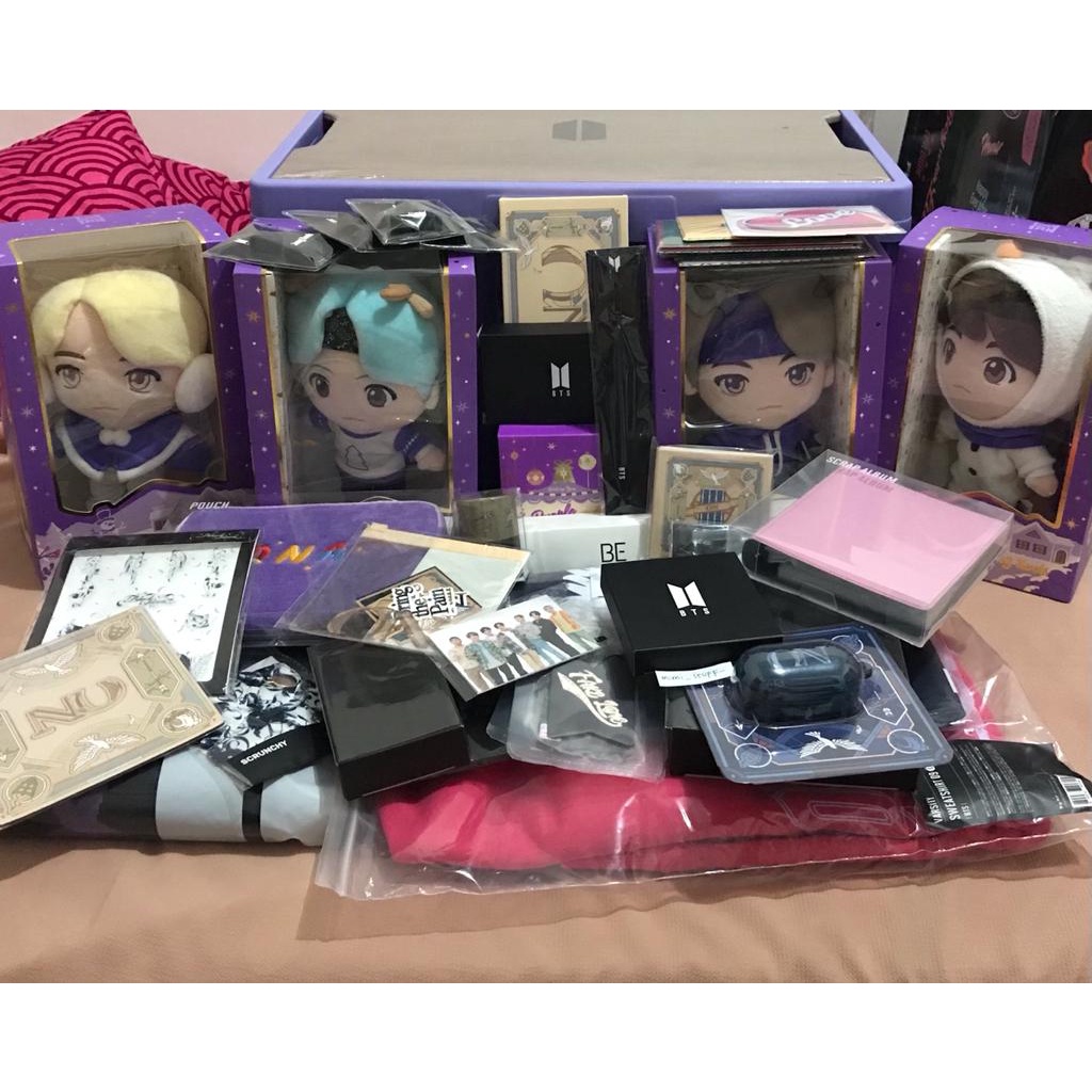 ❗SALE❗[READY STOCK] SHARING BTS Fortune Box B Japan Purple Edition Lucky Box Japan (1)