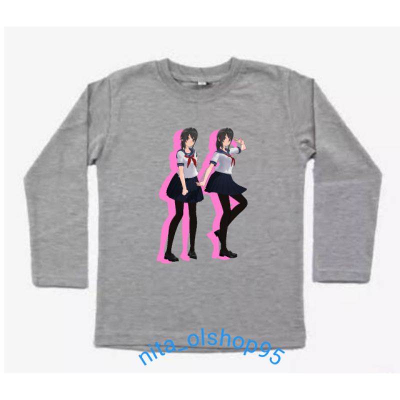 baju lengan panjang sakura school simulator versi terbaru