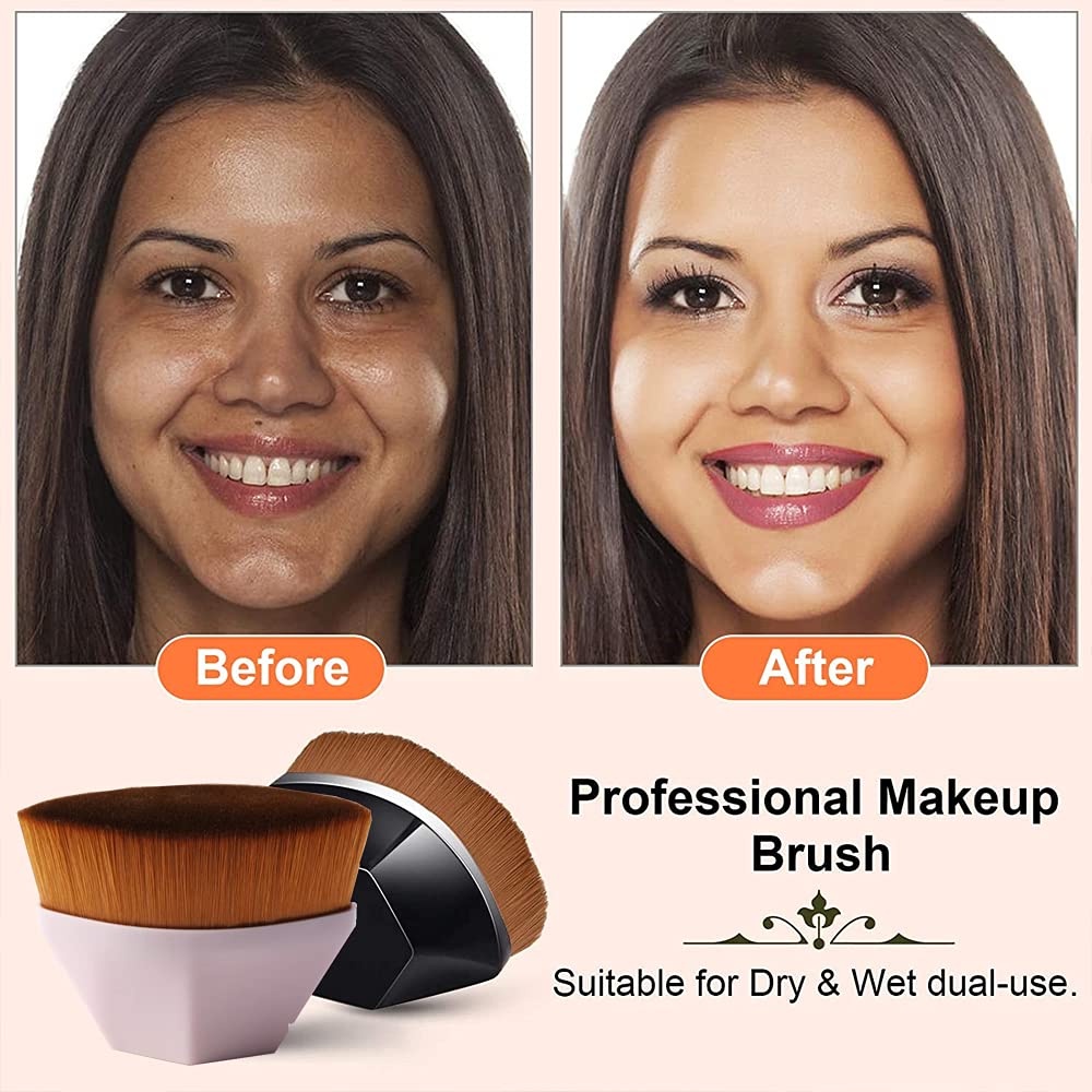 Brush Foundation Bb Cream Bentuk Kelopak Bunga Untuk Makeup