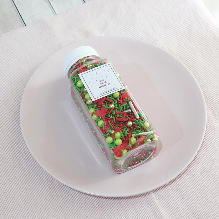 

'Christmas tree' sprinkles
