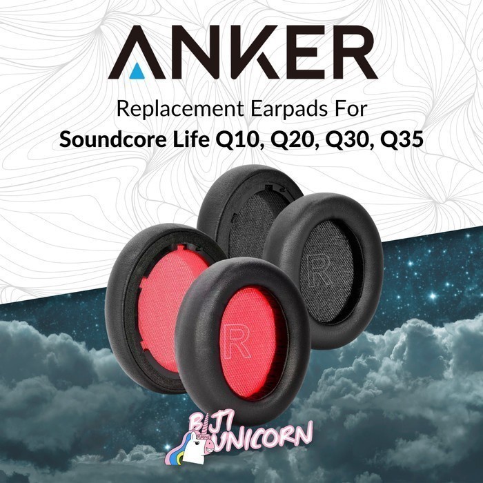 Earcup Earpad Ear Cushion Anker Soundcore Life Q10 Q20 Q30 Q35 Foam