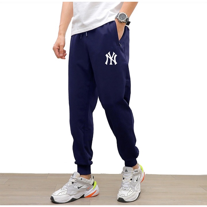 JOSJOLI_STORE/Celana Jogger Alan Bordir/Celana Panjang Jogger Pria Dewasa/Fit Pemakai 28-32cm