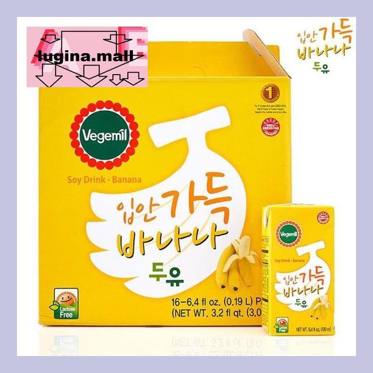 

Lugeypsum Vegemil Soy Drink Banana Milk 190Ml S30Luu